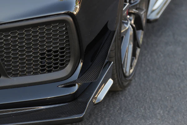 APR Performance Carbon Fibre Front Bumper Bottom Canards (WRX/STi 18-21)