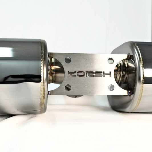 Korsh : Catback Exhaust (BRZ / 86) - Stainless Steel with Titanium Tips