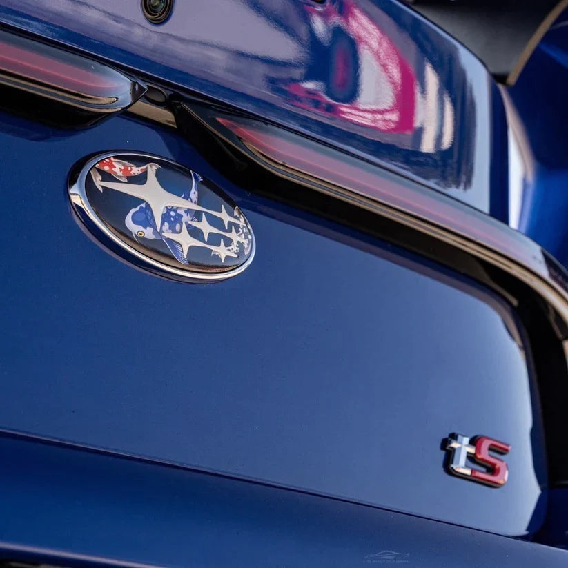 SUYA - 3D FRONT Grille Emblem Badge Overlay - BRZ/Levorg/WRX 15+