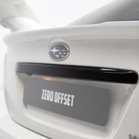 Zero Offset Dry Carbon Trunk Garnish (WRX/STI 14-21)