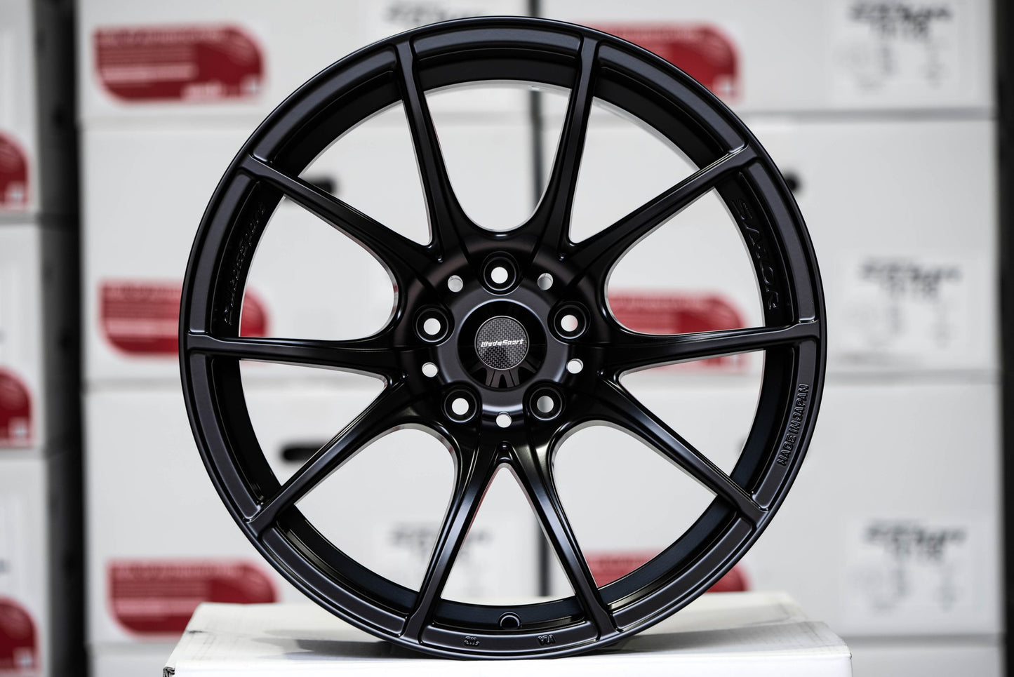 WedsSport - SA-10R-18×9.5 +22 - 5×114.3 - Matt Black