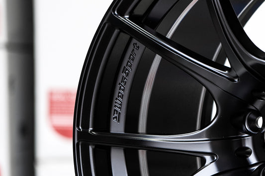 WedsSport - SA-10R-18×9.5 +22 - 5×114.3 - Matt Black