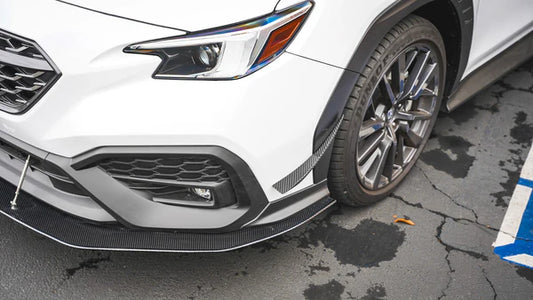 APR Performance Carbon Fibre Front Wind Splitter w/Rods (WRX/STi 22+)