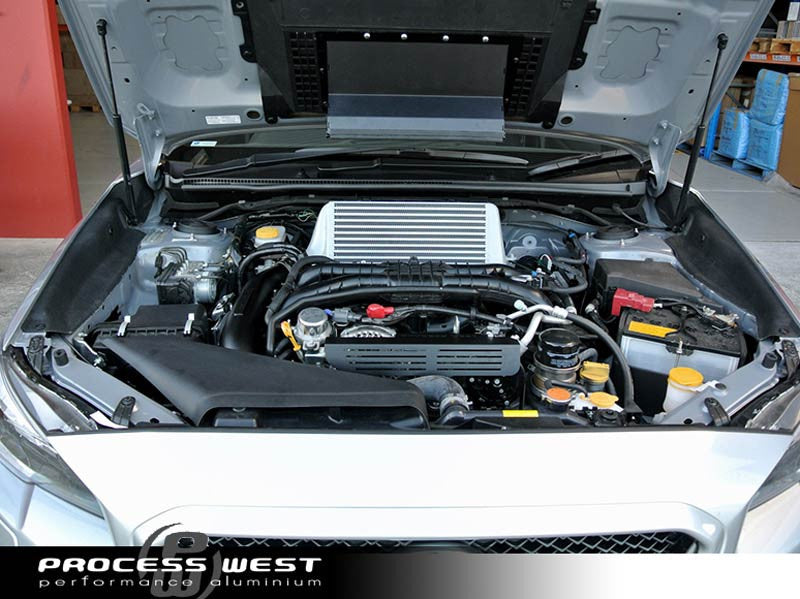 Process West - Verti-Cooler Intercooler Kit (WRX VA 15-20) - Black Core