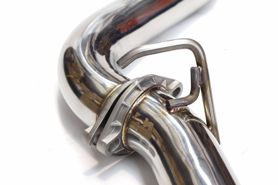 Invidia - R400 Turbo back Exhaust - Ti Tips (WRX 15+ Manual)