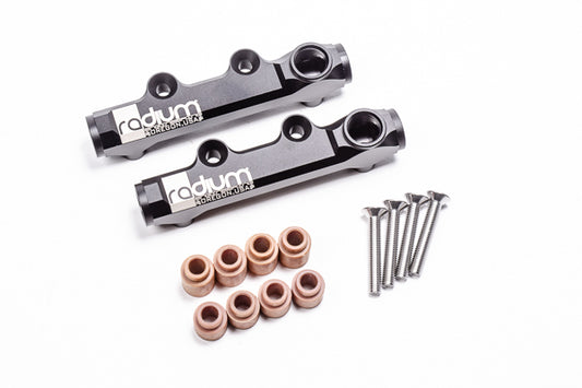 Radium - Top Feed Upgrade Fuel Rails w/Bottom FPD Port - WRX (01-14)