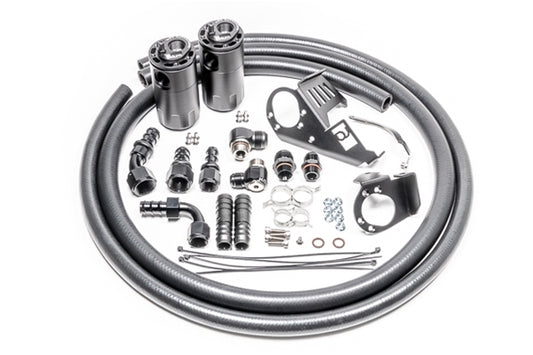 Radium - Dual PCV/CCV Fluid Lock Catch Can Kit - WRX VB (22+)