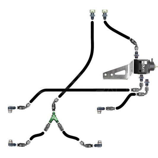 Radium Fuel Rail Plumbing Kit - (EJ20/EJ25)
