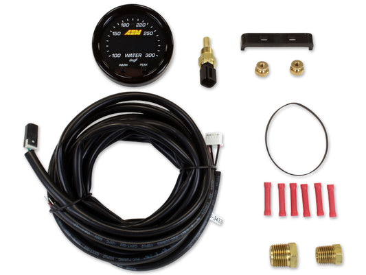 AEM - 150C Oil Temp - X-Series Gauge (Comes with Oil Face Plate)