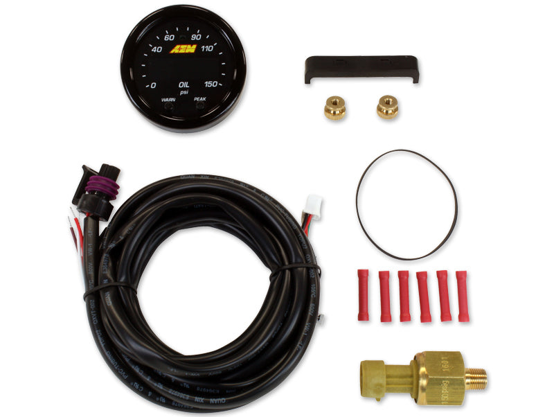 AEM - 150 PSI / 10 BAR Oil Pressure - X-Series Gauge