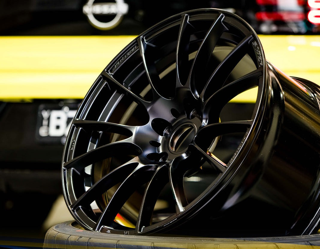 WedsSport - SA-72R -18×9.5 +38 - 5×100 - Matt Black