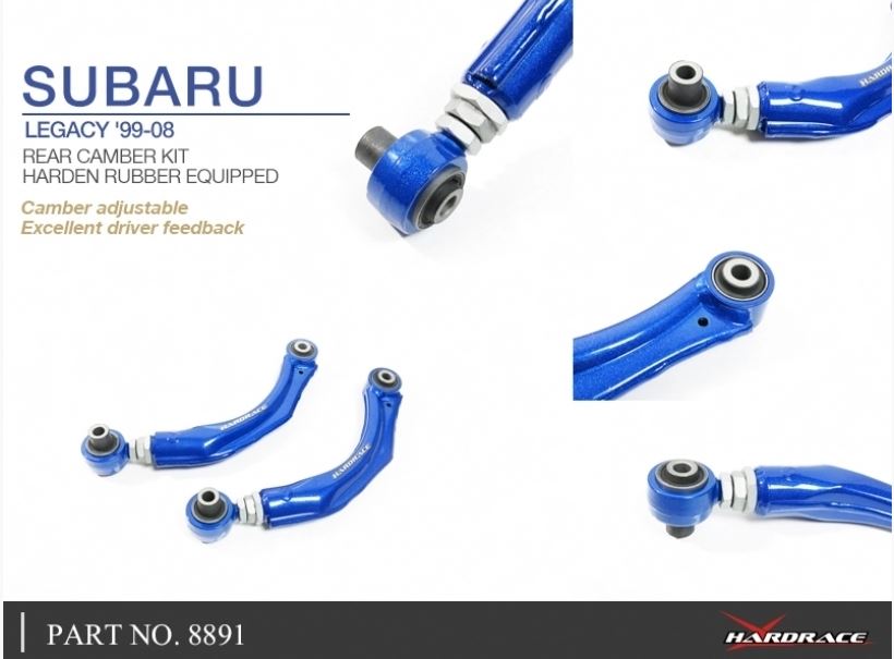 Hardrace - Rear Camber Kit - Liberty (98-09)
