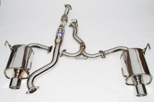 Invidia - Q300 Turbo back Exhaust - SS Tips (Forester SH XT 08-13)