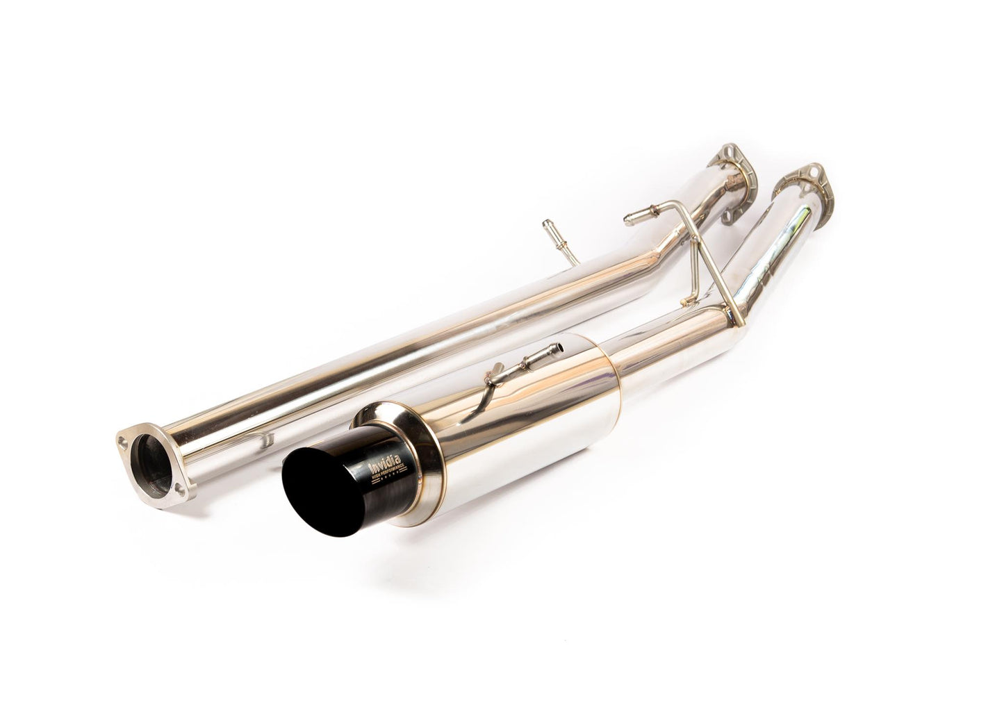 Invidia - N1 "Signature Series" Cat back Exhaust - BLACK Tip (WRX 01-07)