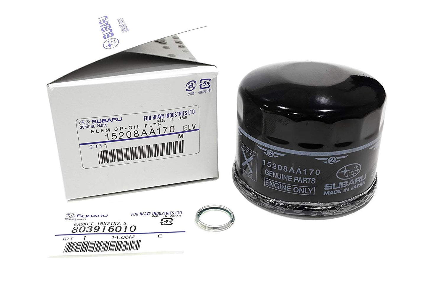 Subaru - OEM Oil Filter and Sump Plug Washer - (2015+ WRX/Levorg/Forester)