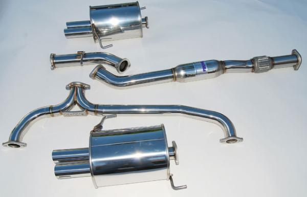 Invidia - Q300 Turbo back Exhaust - Polished Tips (Liberty BL/BP 06-09) - Manual