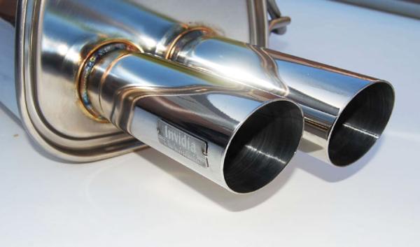 Invidia - Q300 Turbo back Exhaust - Polished Tips (Liberty BL/BP 06-09) - Manual