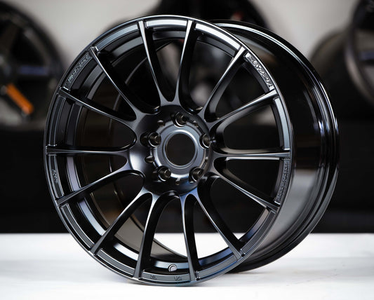 WedsSport - SA-72R -18×9.5 +38 - 5×114.3 - Matt Black