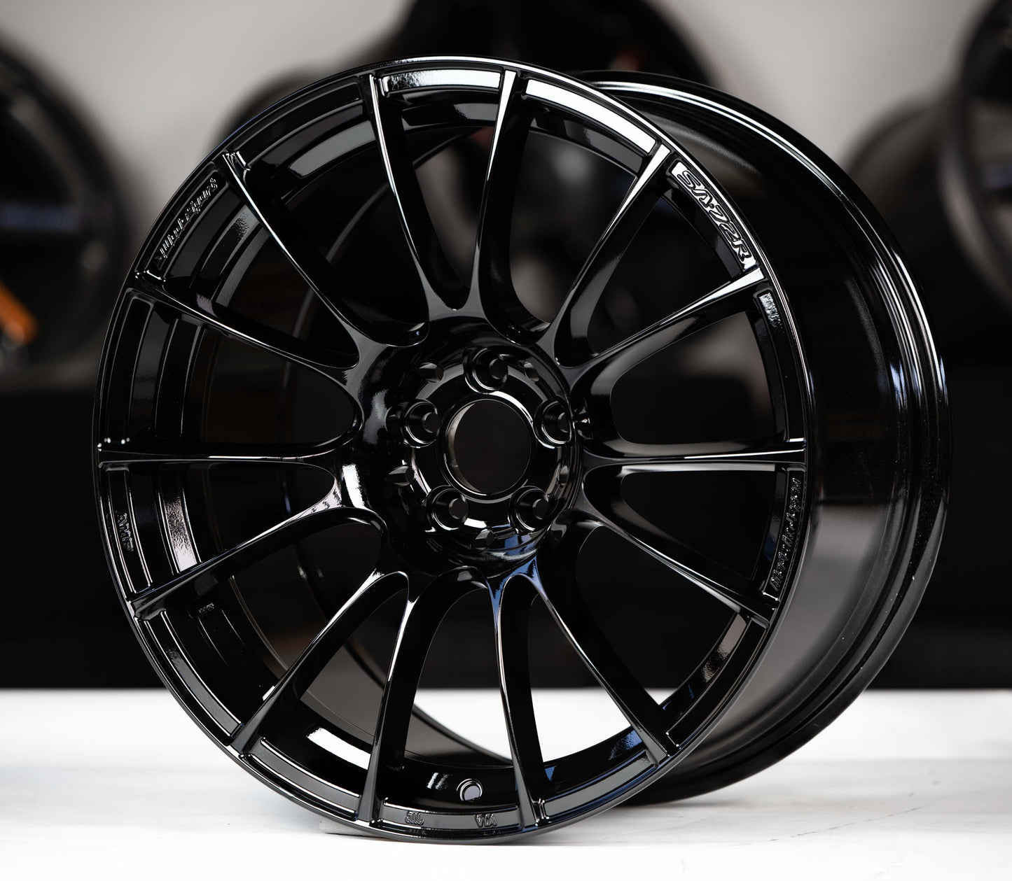 WedsSport - SA-72R -18×9.5 +38 - 5×100 - Gloss Black
