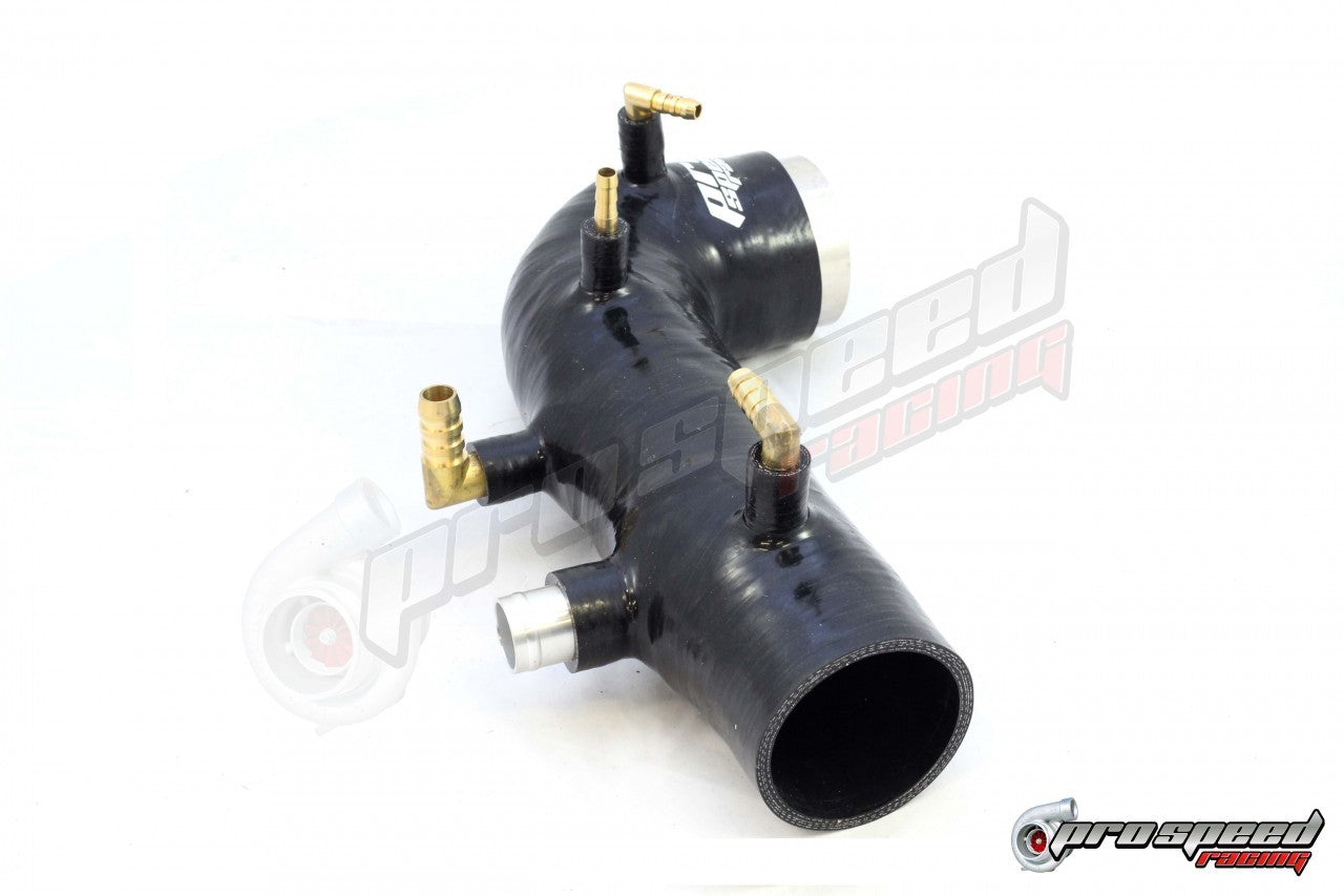 PSR - 3 INCH Silicon Turbo Inlet GDB - WRX/STi (01-07) Black