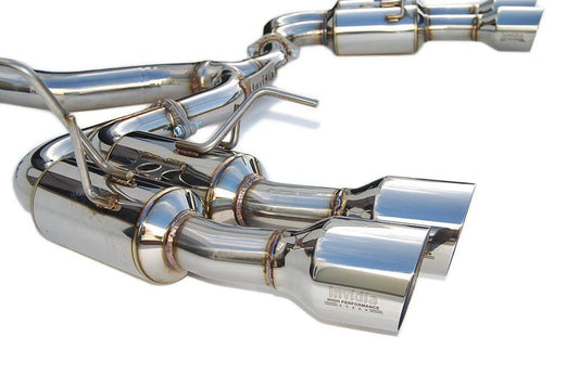 Invidia - R400 Turbo back Exhaust - SS Tips (WRX 15+ CVT/Auto)