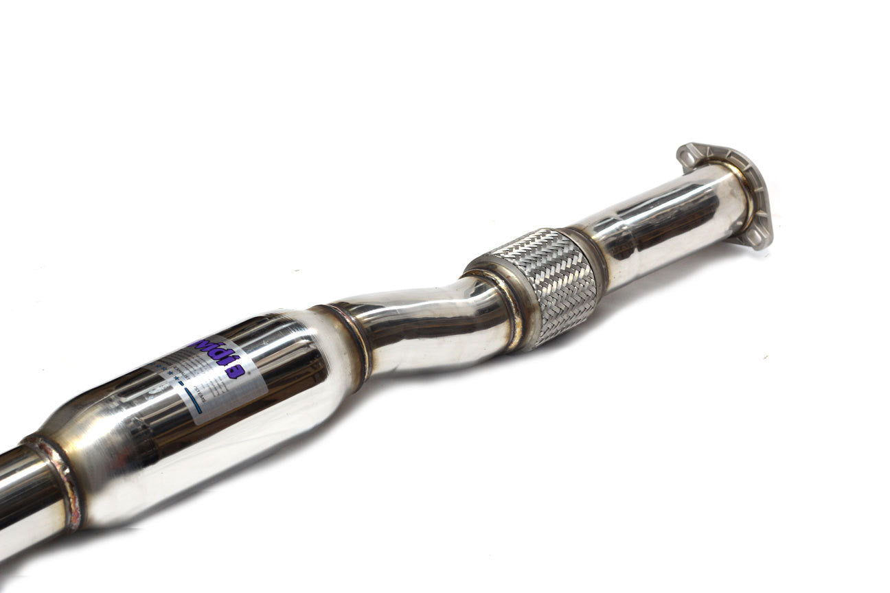 Invidia - R400 Cat back Exhaust - Ti Tips (WRX 10-14 Hatch) (WIDE BODY)
