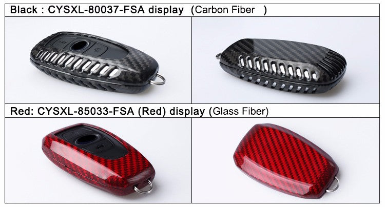 T Carbon - Subaru Key Fob Cover - Black