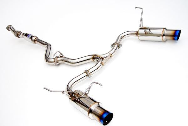 Invidia - N1 Turbo back Exhaust - Ti Tip (WRX/STi Sedan 11-14)