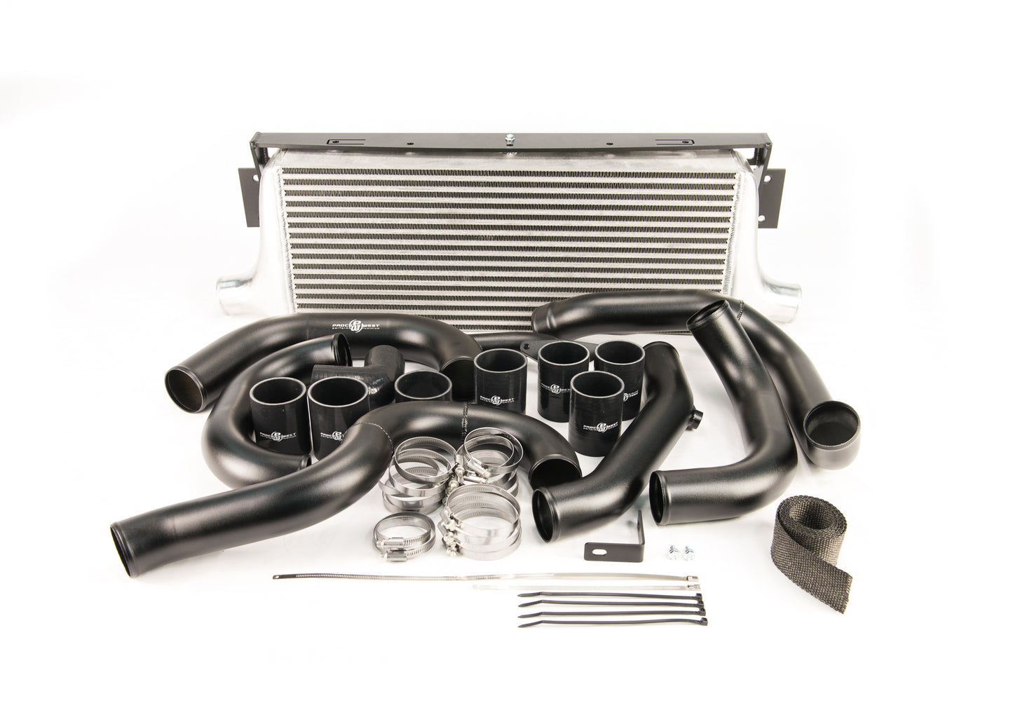 Process West - Front Mount Intercooler Kit (WRX/STi GD 06-07) - Silver Core