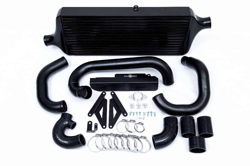 Process West - Front Mount Intercooler Kit (WRX VA 15-20) Black Core