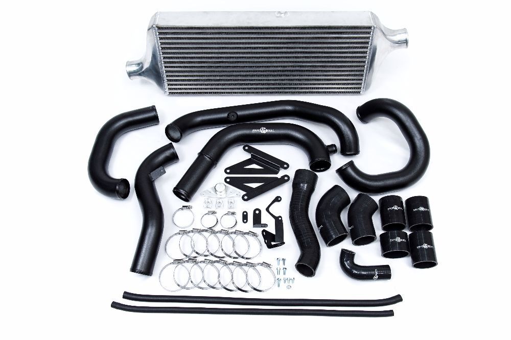 Process West - Front Mount Intercooler Kit (STi VA 15-20) Silver Core