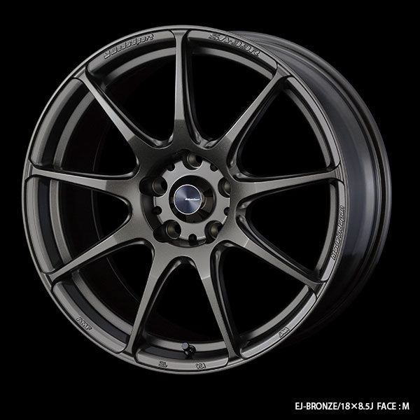 WedsSport - SA-99R : 18×9.5 +38 : 5×114.3 : EJ BRONZE
