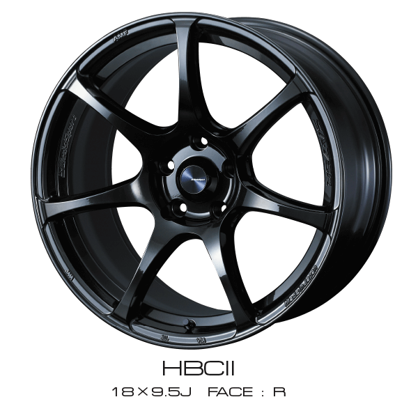 WedsSport - SA-75R : 18×9.5 +38 : 5×114.3 : HBC2
