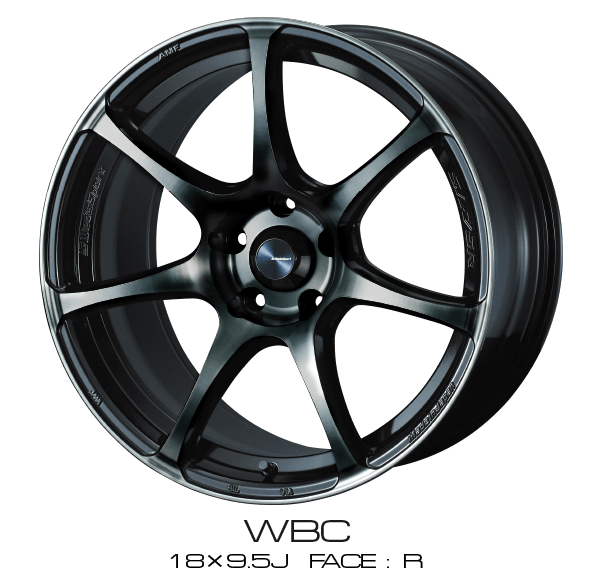 WedsSport - SA-75R : 18×9.5 +38 : 5×114.3 : WBC