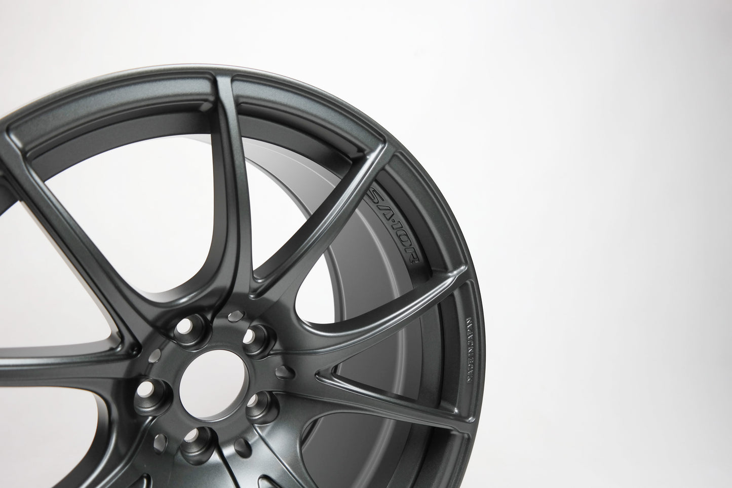 WedsSport - SA-10R-18×9.5 +38 - 5×114.3 - Matt Gunmetal