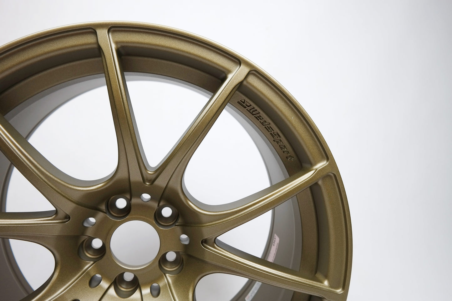 WedsSport - SA-10R-18×9.5 +38 - 5×100 - Titanium Gold