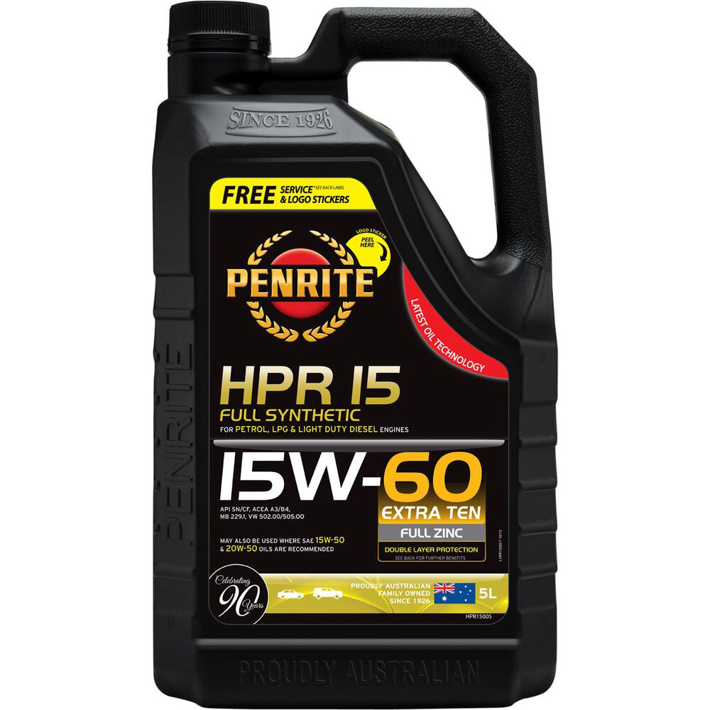 Penrite - HPR 15 Engine Oil 15W-60 (5 Litre)