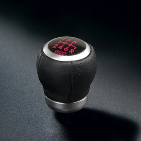 6 speed gear knob STi - Leather Gear Knob