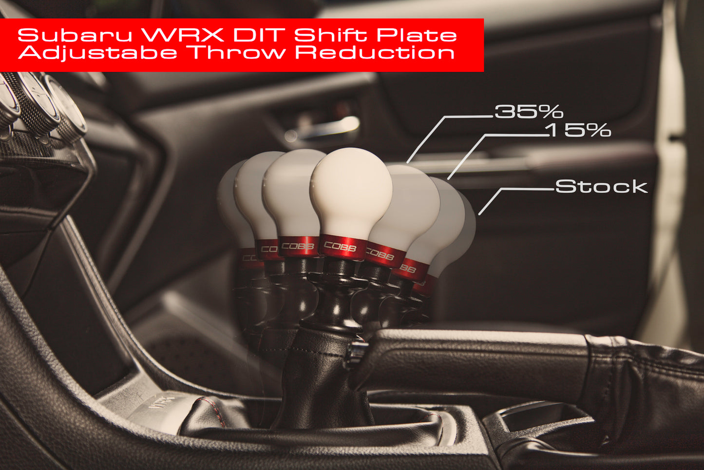 Cobb Tuning - Stage 1 Drivetrain Package - WRX VA (15-20)