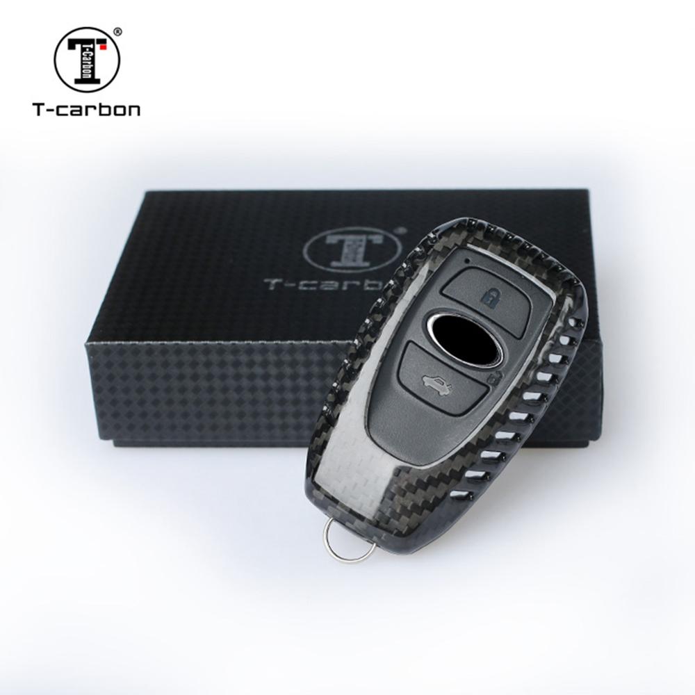 T Carbon - Subaru Key Fob Cover - Black
