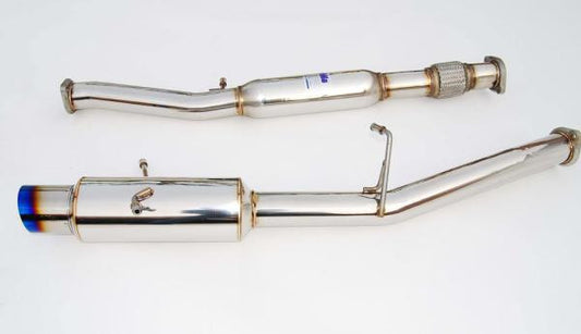 Invidia - N1 Turbo back Exhaust - Ti Tip (STi 01-07)