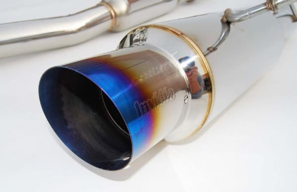 Invidia - N1 Turbo back Exhaust - Ti Tip (WRX 01-07)