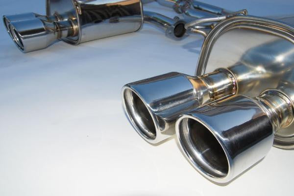 Invidia - Q300 Turbo back Exhaust - SS Tips (STi 15+)