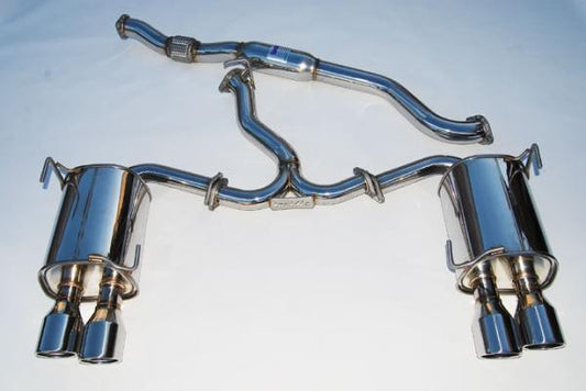 Invidia - Q300 Cat back Exhaust - SS Tips (WRX/STi Sedan 11+)