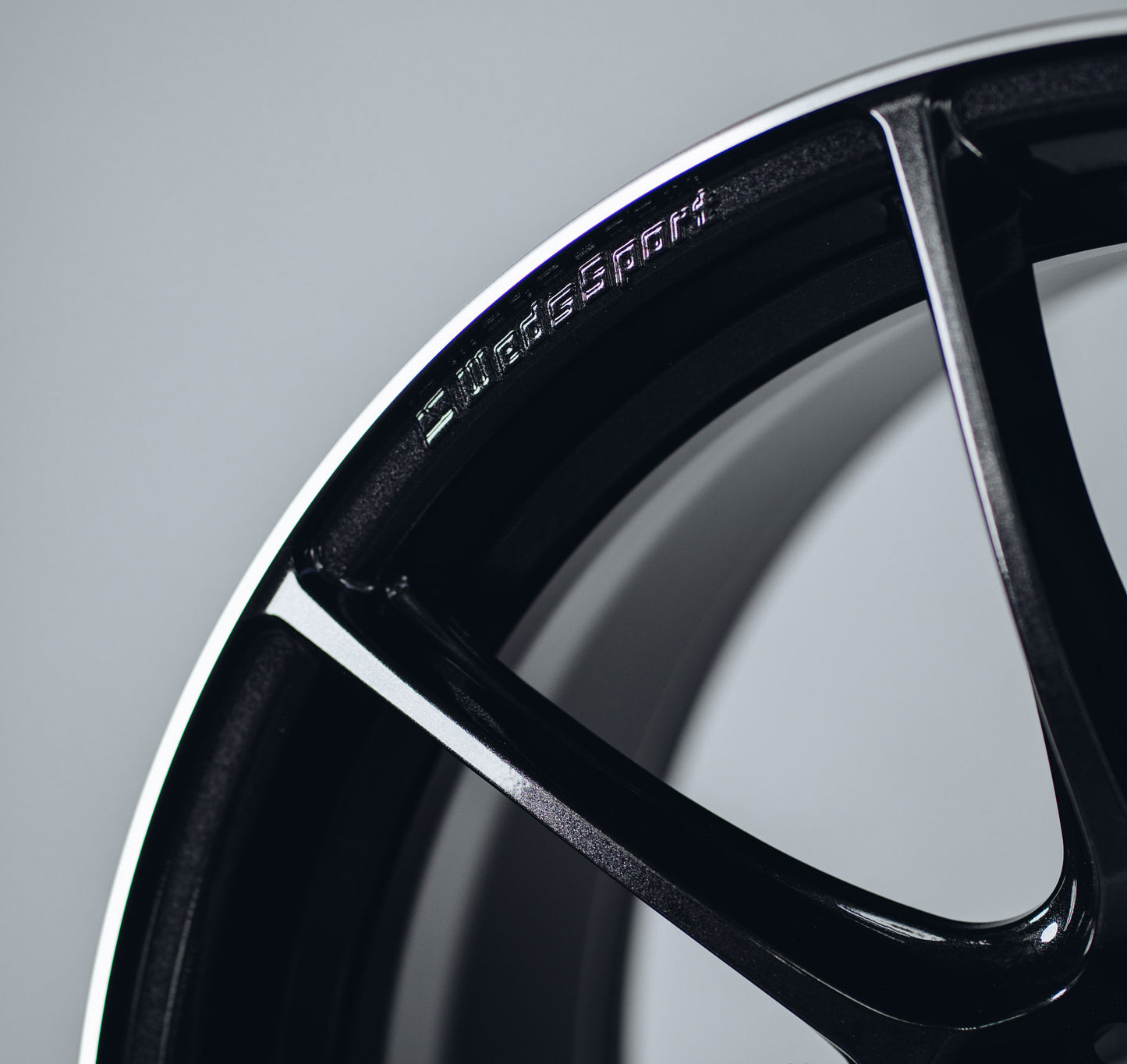 WedsSport - SA-25R : 19×9.5 +38 : 5×114.3 : M-BLACK/F