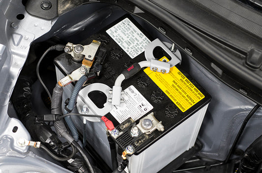 STi - JDM Battery Tie Down - Silver