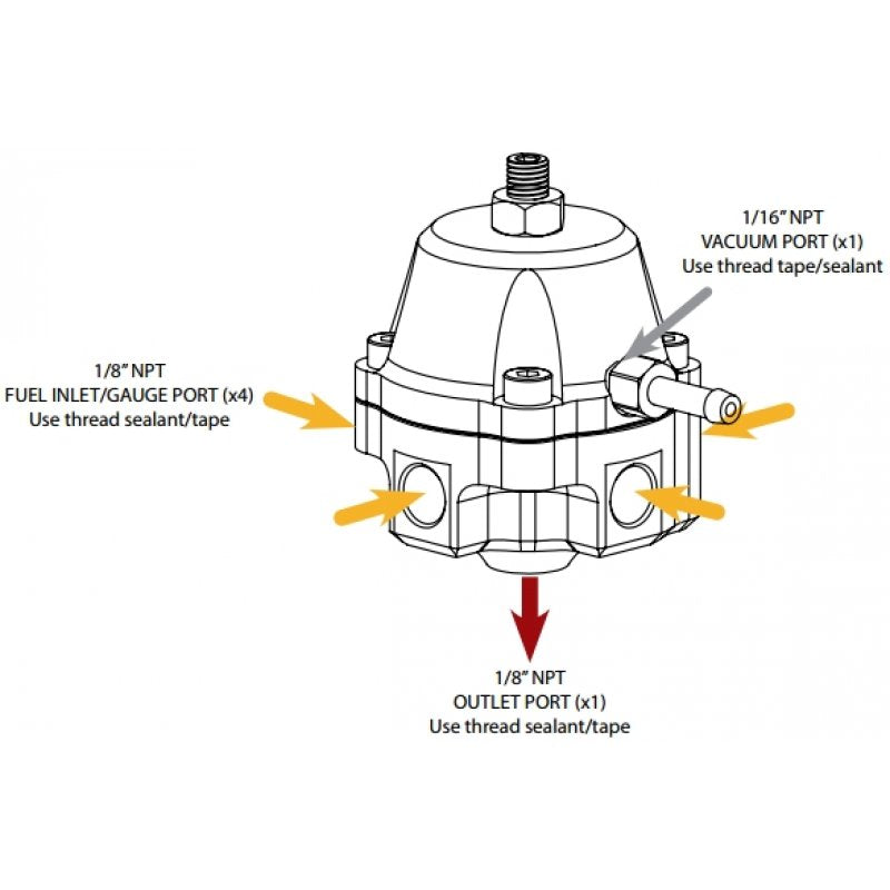 GFB - FX-S Fuel Pressure Regulator