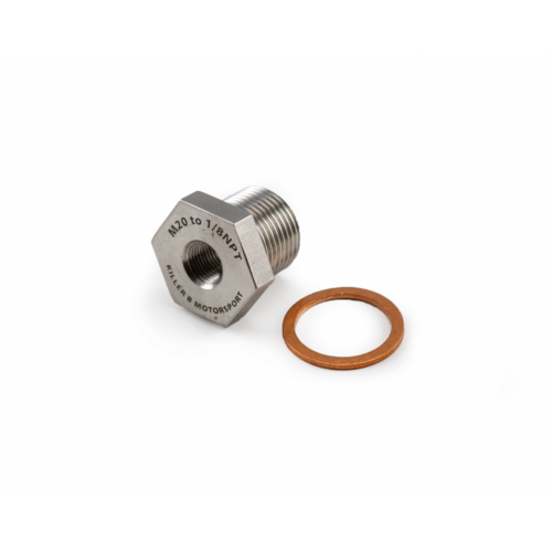 Killer B - M20 x 1.5 OEM Sump Plug to 1/8" NPT Adaptor - (OEM Oil Pan)