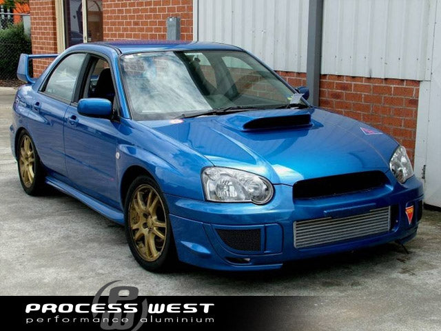 Process West - Front Mount Intercooler Kit (WRX/STi GD 06-07) - Silver Core