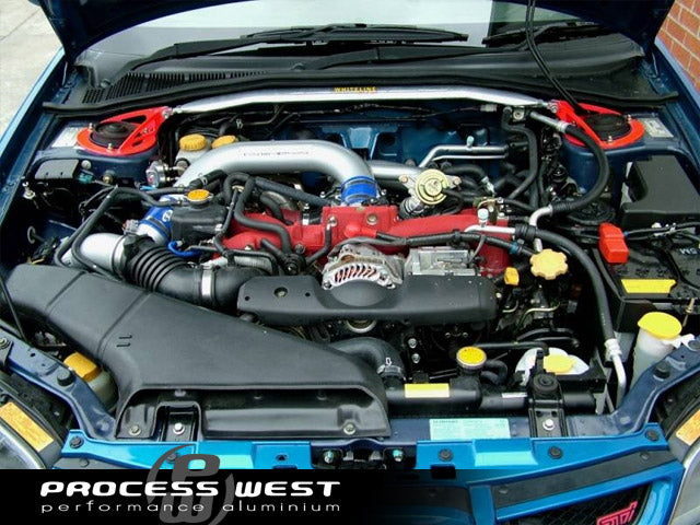 Process West - Front Mount Intercooler Kit (WRX/STi GD 06-07) - Silver Core